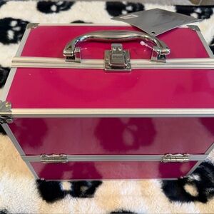 Ulta Beauty Pink Makeup Organizer and Makeup set 38 piece collection